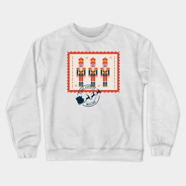 Christmas Soldiers: Vintage Style Crewneck Sweatshirt by Asterisk Design Store